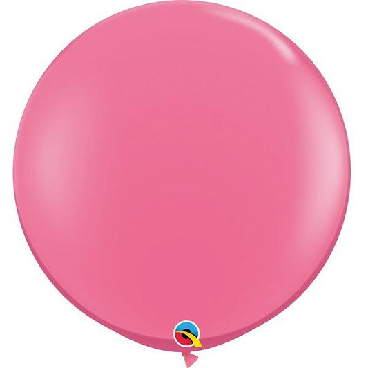 Giant Rose Pink Balloon 36 Inch Pack of 2 | Party Save Smile