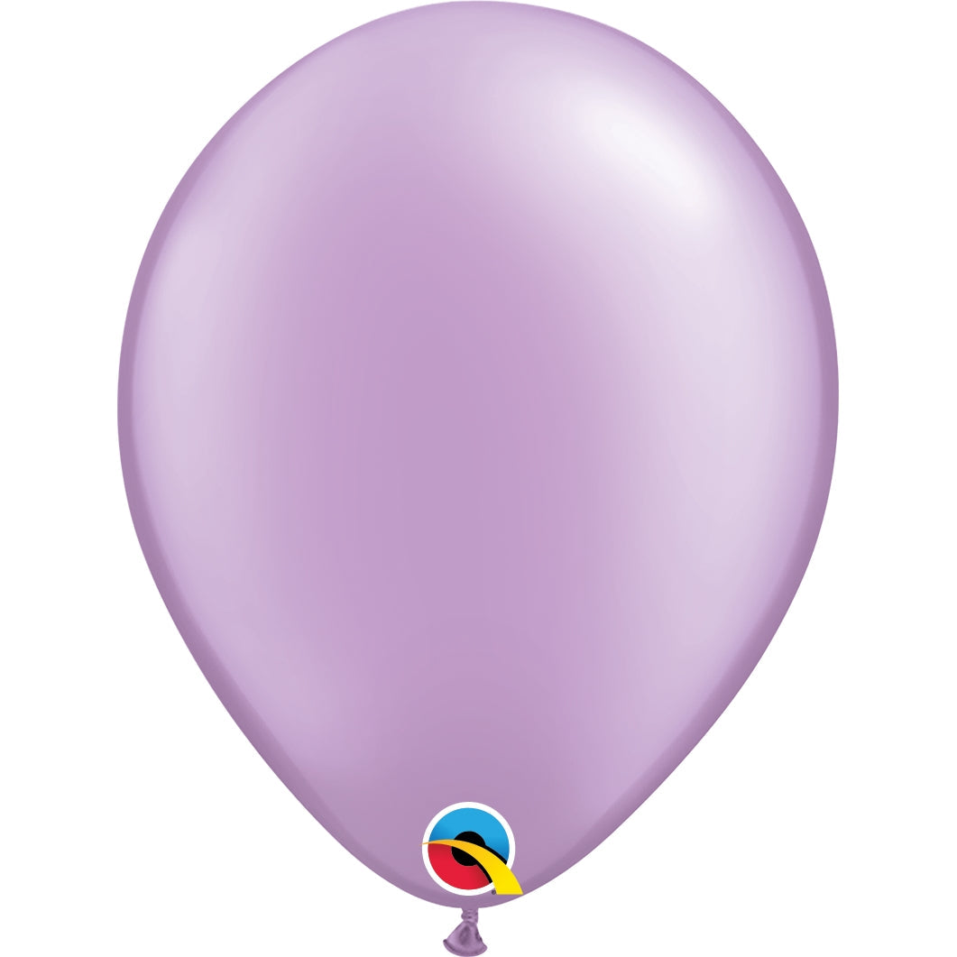 Pearl Lavender Latex Balloons 11 inch Qualatex | Party Save Smile