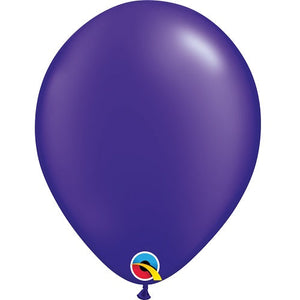 Pearl Quartz Purple Latex Balloons 11 inch Qualatex