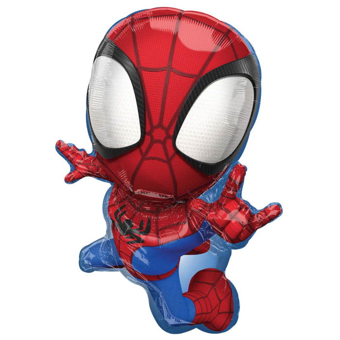 Shaped Spiderman Foil Balloons 29 Inches | Party Save Smile