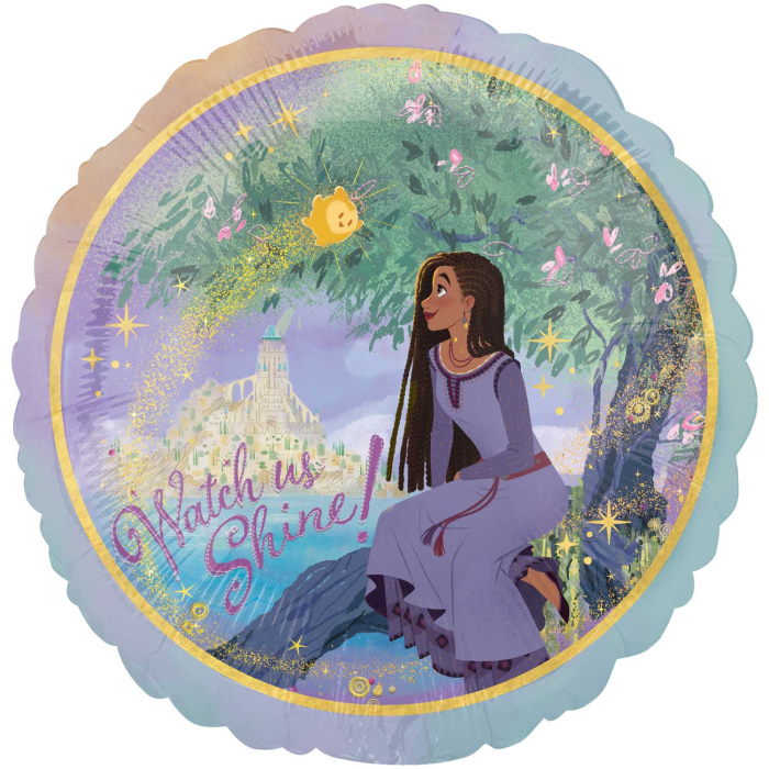 Disney Wish Foil Balloon 18 inches | Party Save Smile