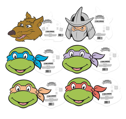 Teenage Mutant Ninja Turtles Face Masks Cardboard (6 Pack)