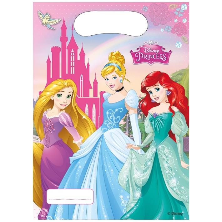 Disney Princess Party Bags Pack of 6 | Party Save Smile