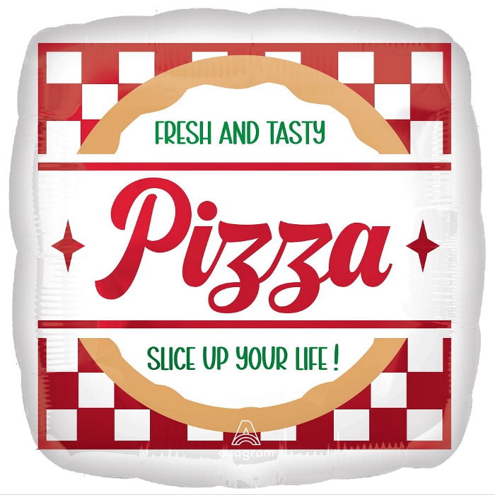 Pizza Party Foil Balloon: Food Themed Balloon | Party Save Smile