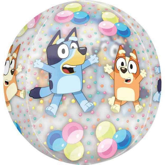 Bluey Orbz Foil Balloon 15 inches | Party Save Smile