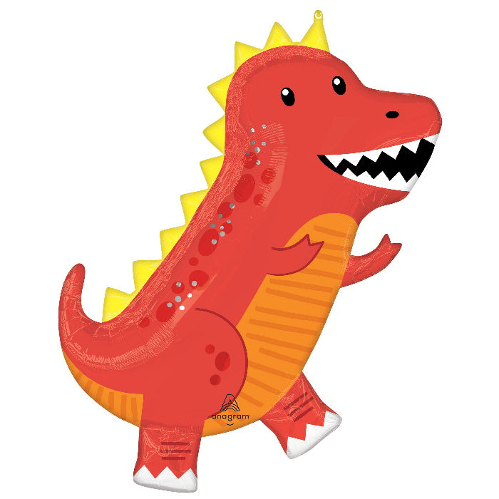 Cool T-Rex Foil Balloon 31 inches | Party Save Smile