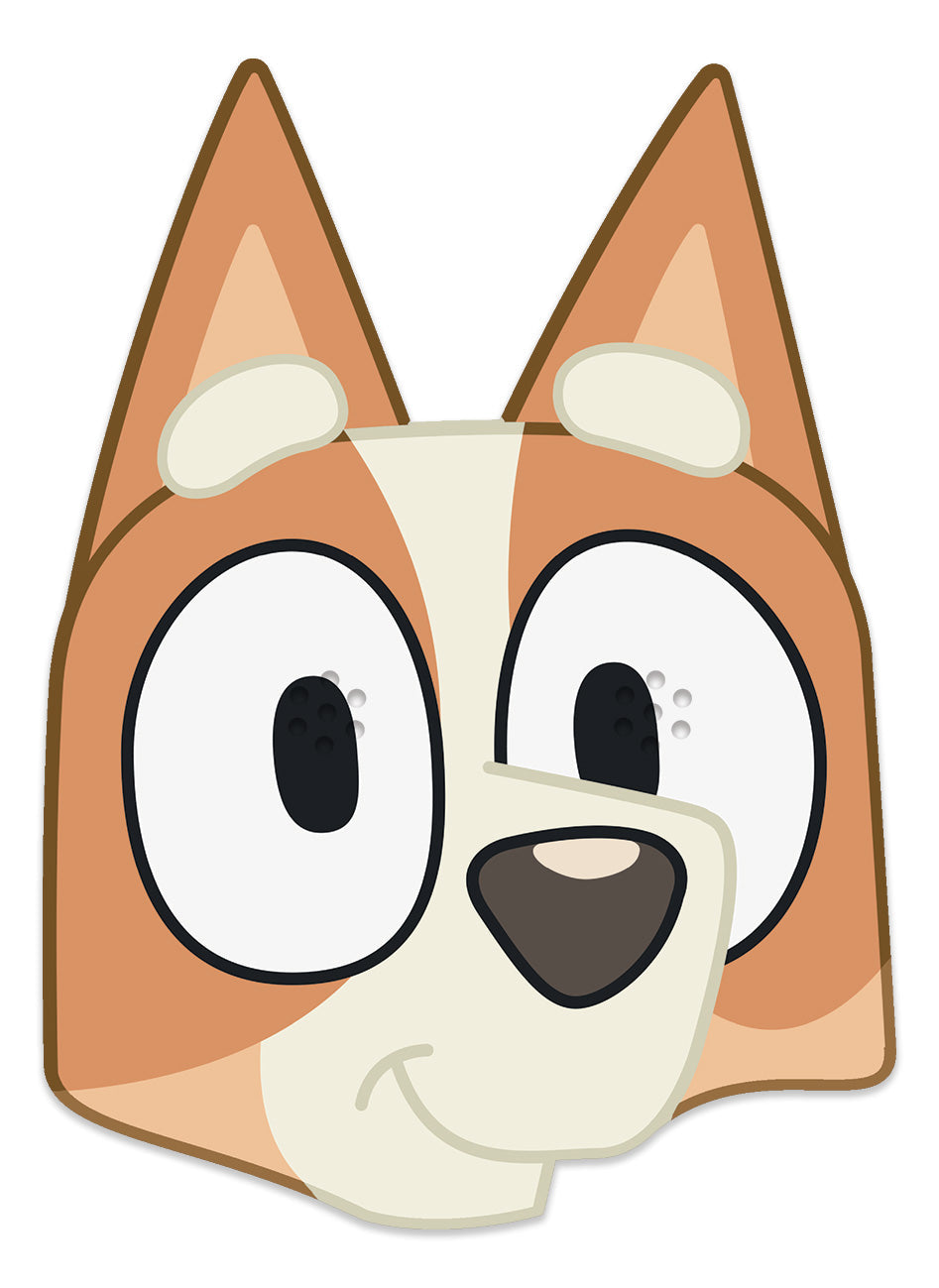 Bluey Bingo Face Mask - Single Card Face Mask