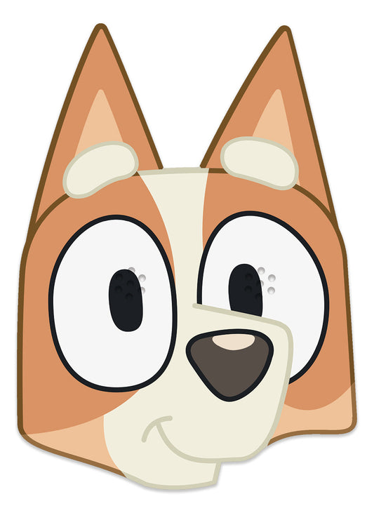 Bluey Bingo Face Mask - Single Card Face Mask