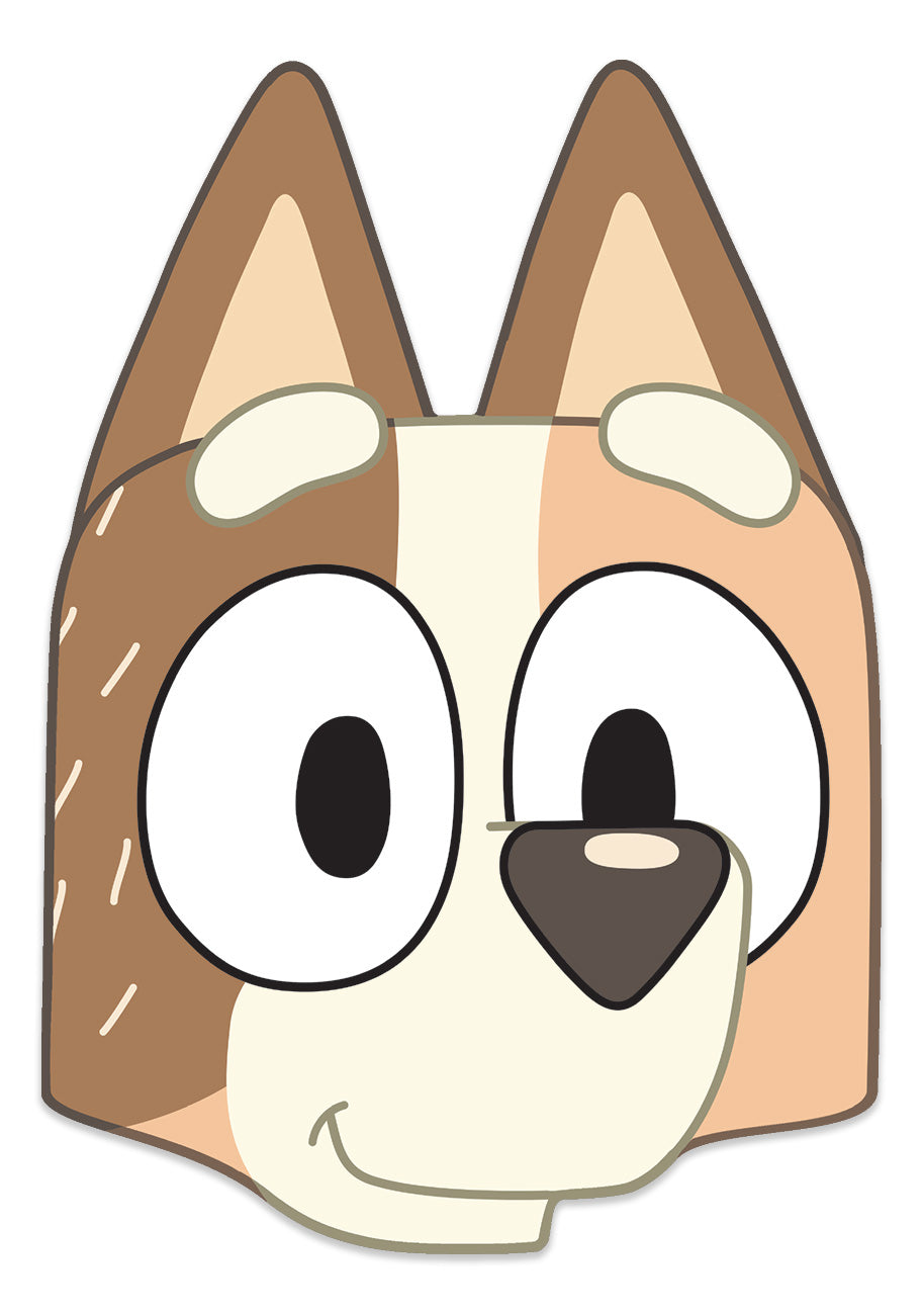 Bluey Chilli Face Mask Face Mask Cardboard (Single)