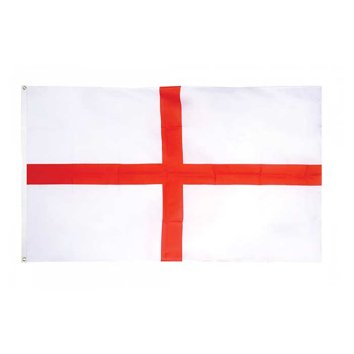 England Large Fabric Flag 150 x 90cm | Party Save Smile