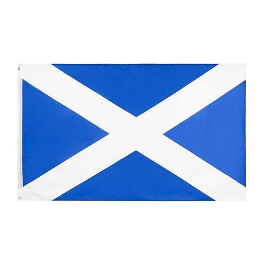 Scotland Large Fabric Flag World Cup Decoration 150 x 90cm | Party Save Smile