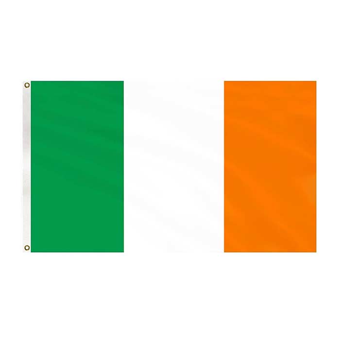 Ireland Large Fabric Flag World Cup Decoration 150 x 90cm | Party Save Smile