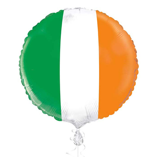 Ireland Flag Foil Balloon 18 inches | Party Save Smile