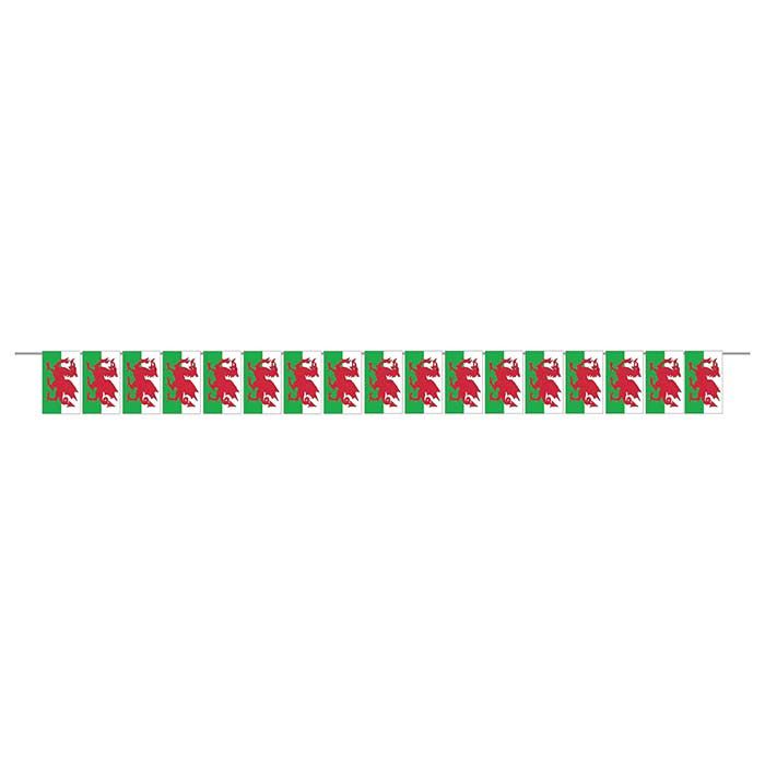 Wales Bunting World Cup Party Decoration 5 metres | Party Save Smile
