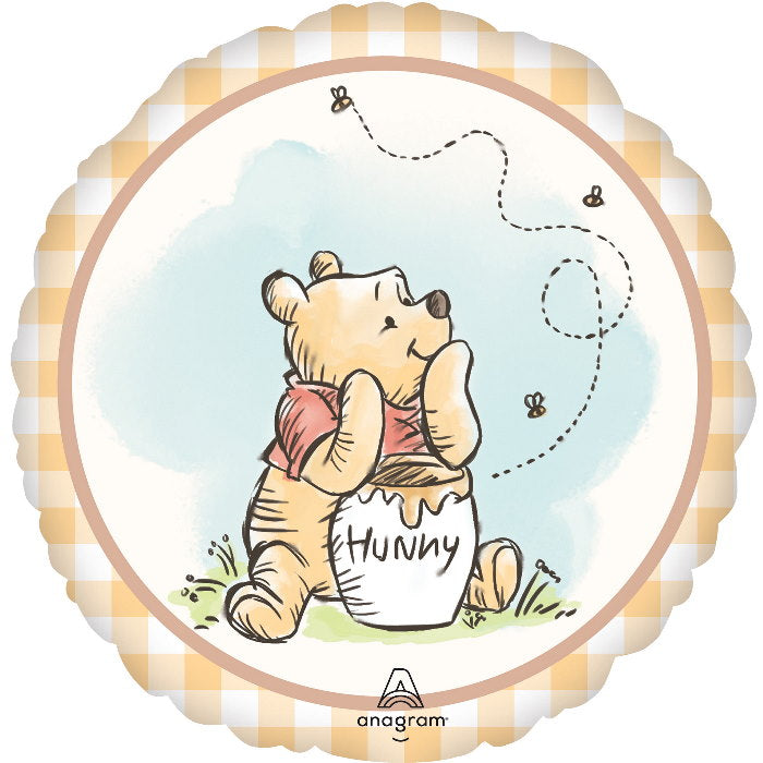Winnie the Pooh Honey Foil Balloon 18 inches | Party Save Smile
