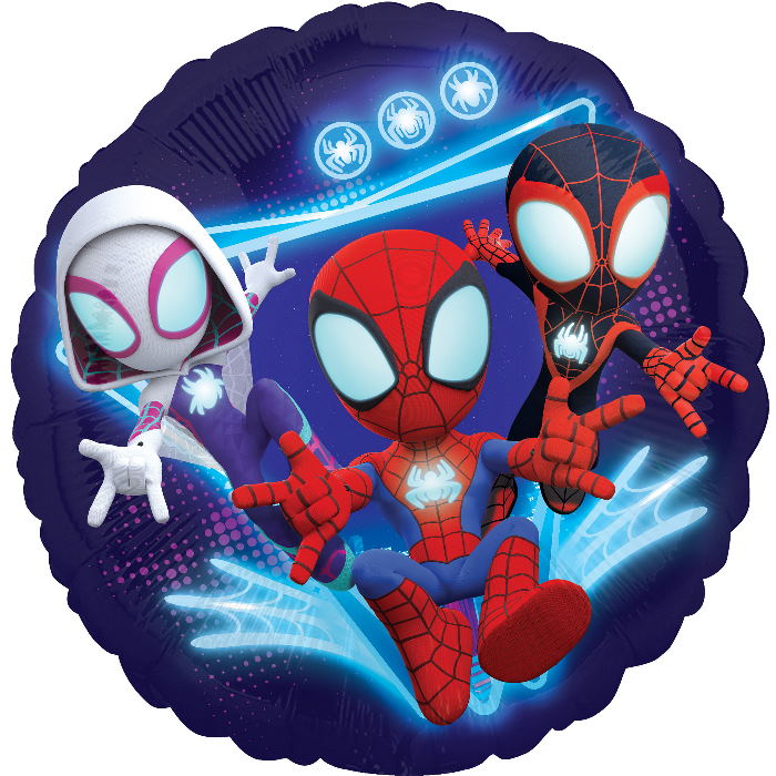 Spidey & His Amazing Friends Foil Balloon 18 inches | Party Save Smile