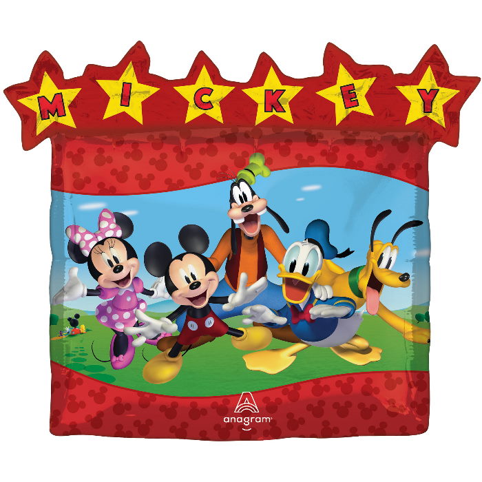 Mickey Mouse & Friends Foil Balloon 25 inches | Party Save Smile