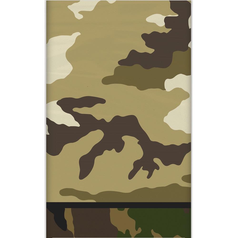 Camouflage Birthday Party Pack: Tableware & Decoration Kit
