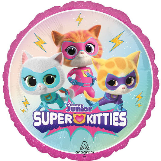 Super Kitties Foil Balloon 18 inches | Party Save Smile