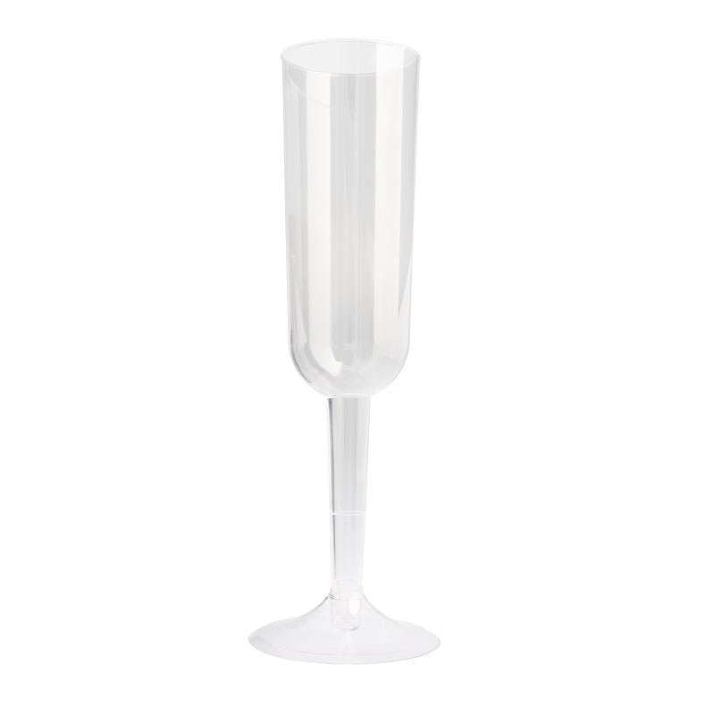 Plastic Champagne Flutes Pack of 4 | Party Save Smile
