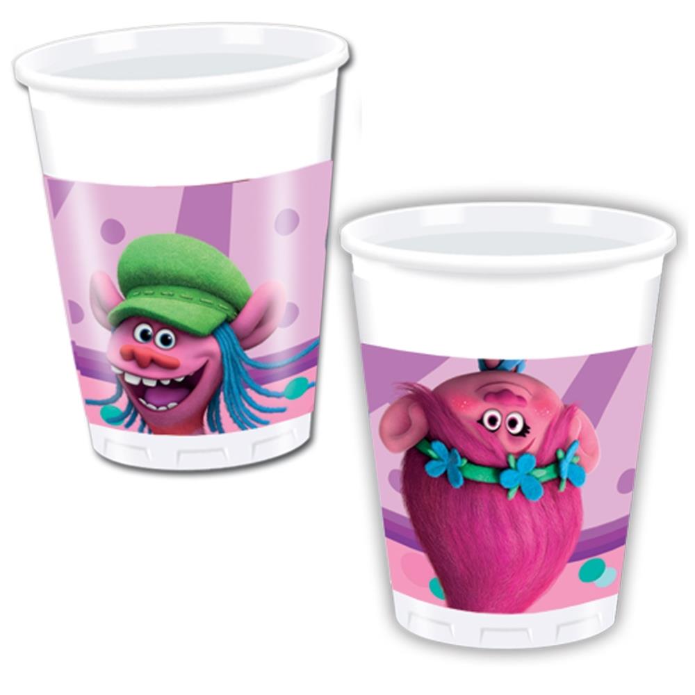 Trolls Birthday Party Pack: Tableware & Decoration Kit