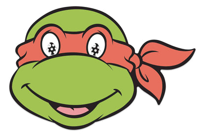 Raphael Ninja Turtle Mask Single Cardboard Face Mask