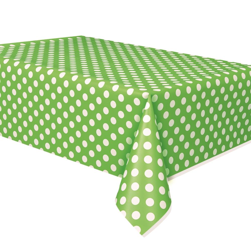 Lime Green Polka Dot Party Pack: Tableware Party Kit