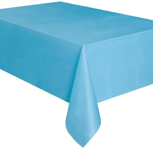 Light Blue Tablecloth