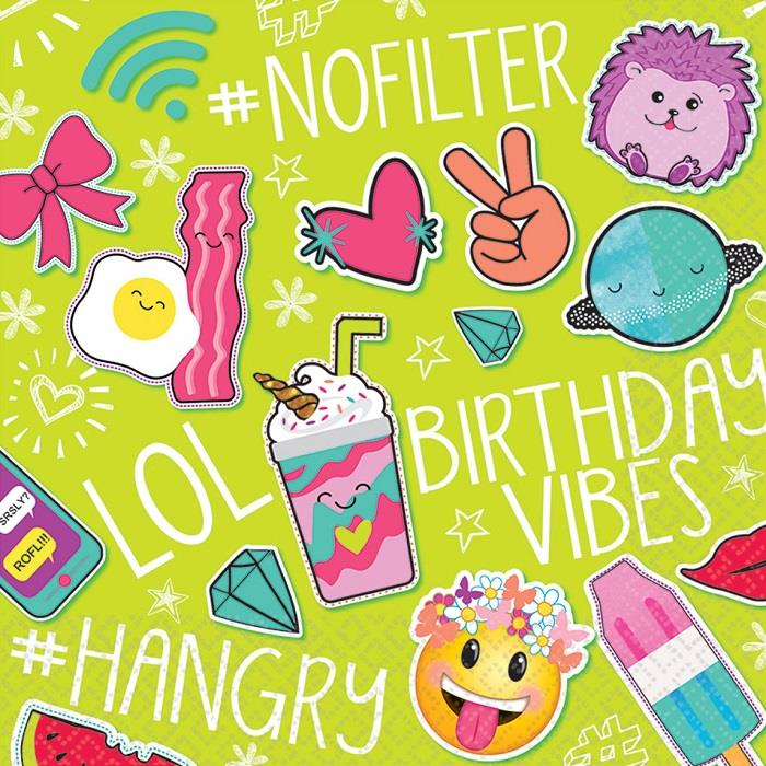 Selfie Celebration Party Pack: Tableware Party Kit