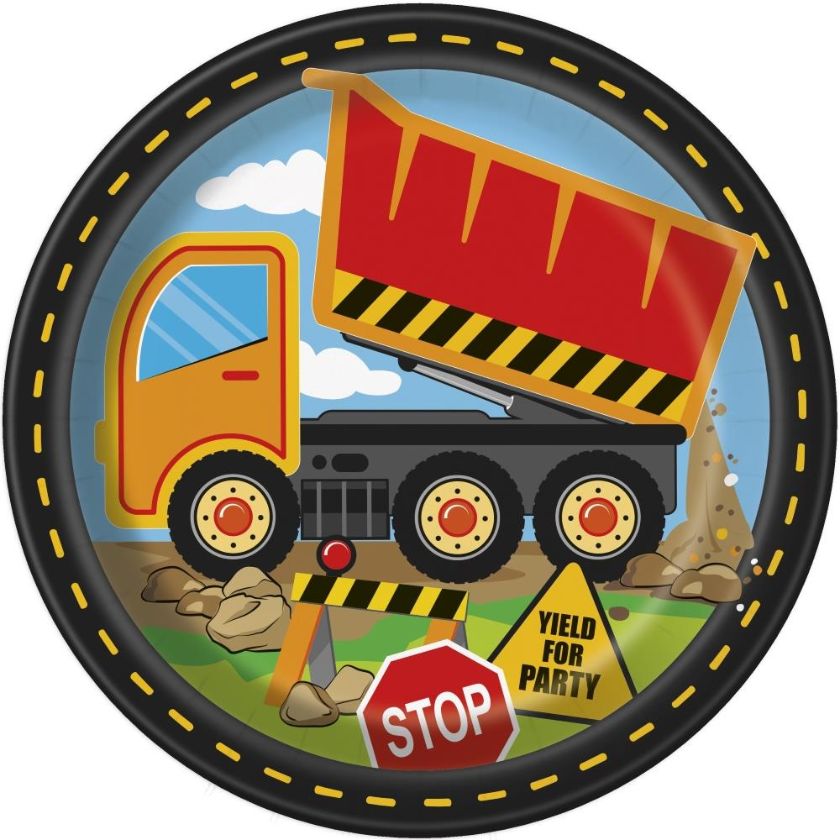 Construction Party Pack: Tableware Party Kit