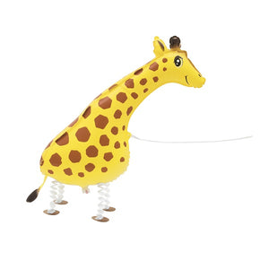 Walking Giraffe Balloon: Walking Pet Balloon 34 inches