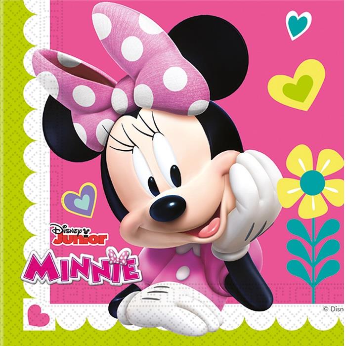 Minnie Mouse Party Plates and Cups Tableware Pack
