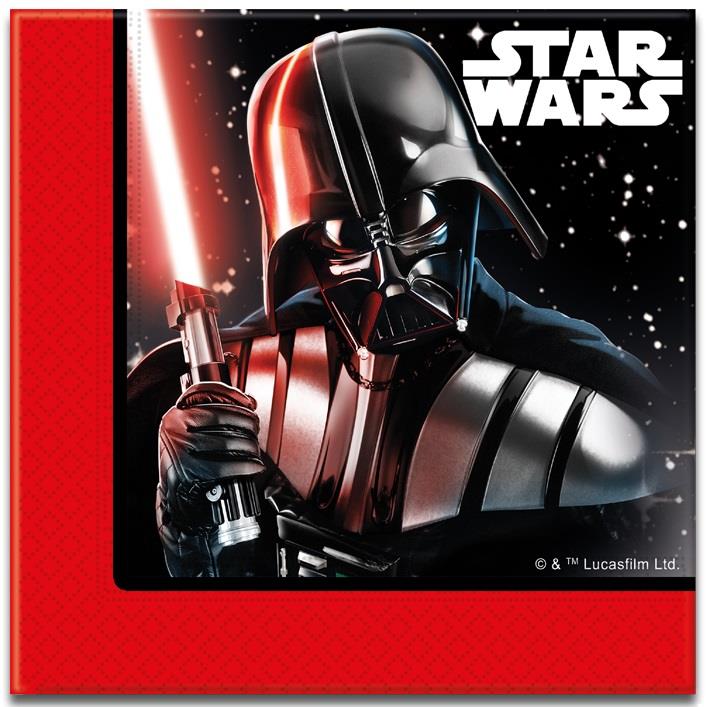 Star Wars Tableware Party Pack Darth Vader and Storm Trooper