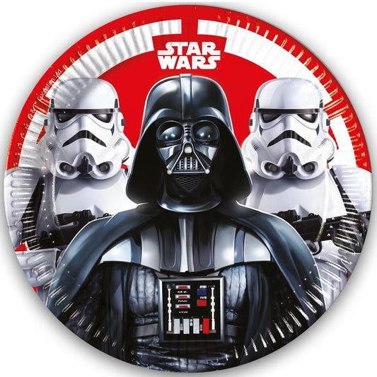 Star Wars Darth Vader Party Plates Pack of 8 | Party Save Smile