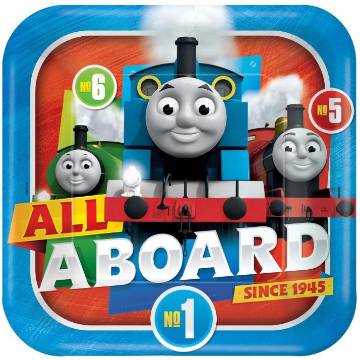 Thomas the Tank Engine Party Pack: Tableware & Decoration Kit