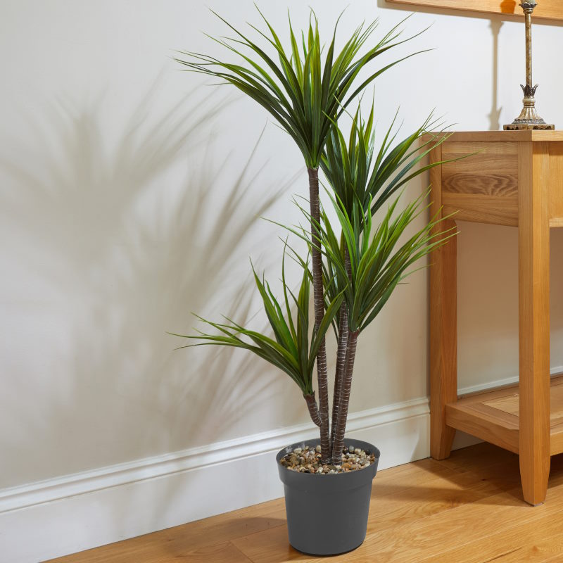 Artificial Dragon Tree Dracaena Marginata Plant 105cm | Party Save Smile