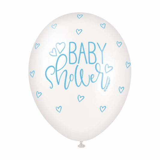 Pastel Baby Shower Latex Balloons Assorted Colours 12 inches | Party Save Smile