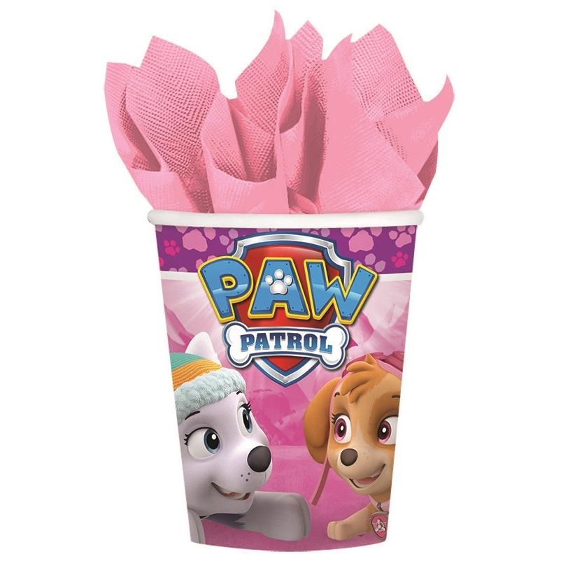 Pink Paw Patrol Tableware Party Pack