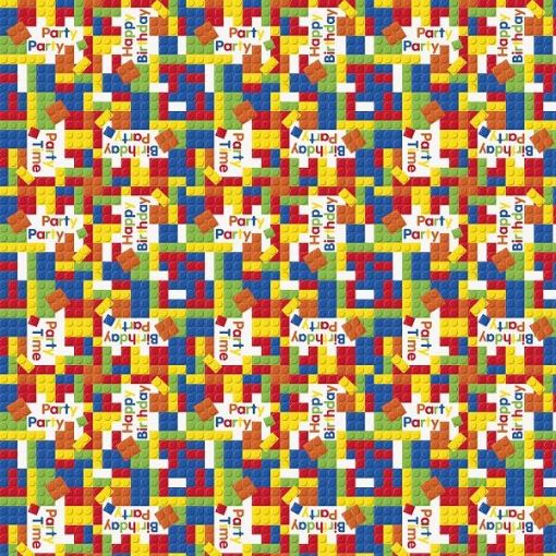 Brick Gift Wrap Roll Wrapping Paper | Party Save Smile