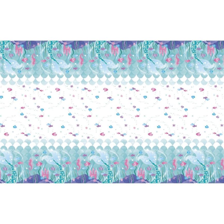 Blue Mermaid Party Pack with Decorations