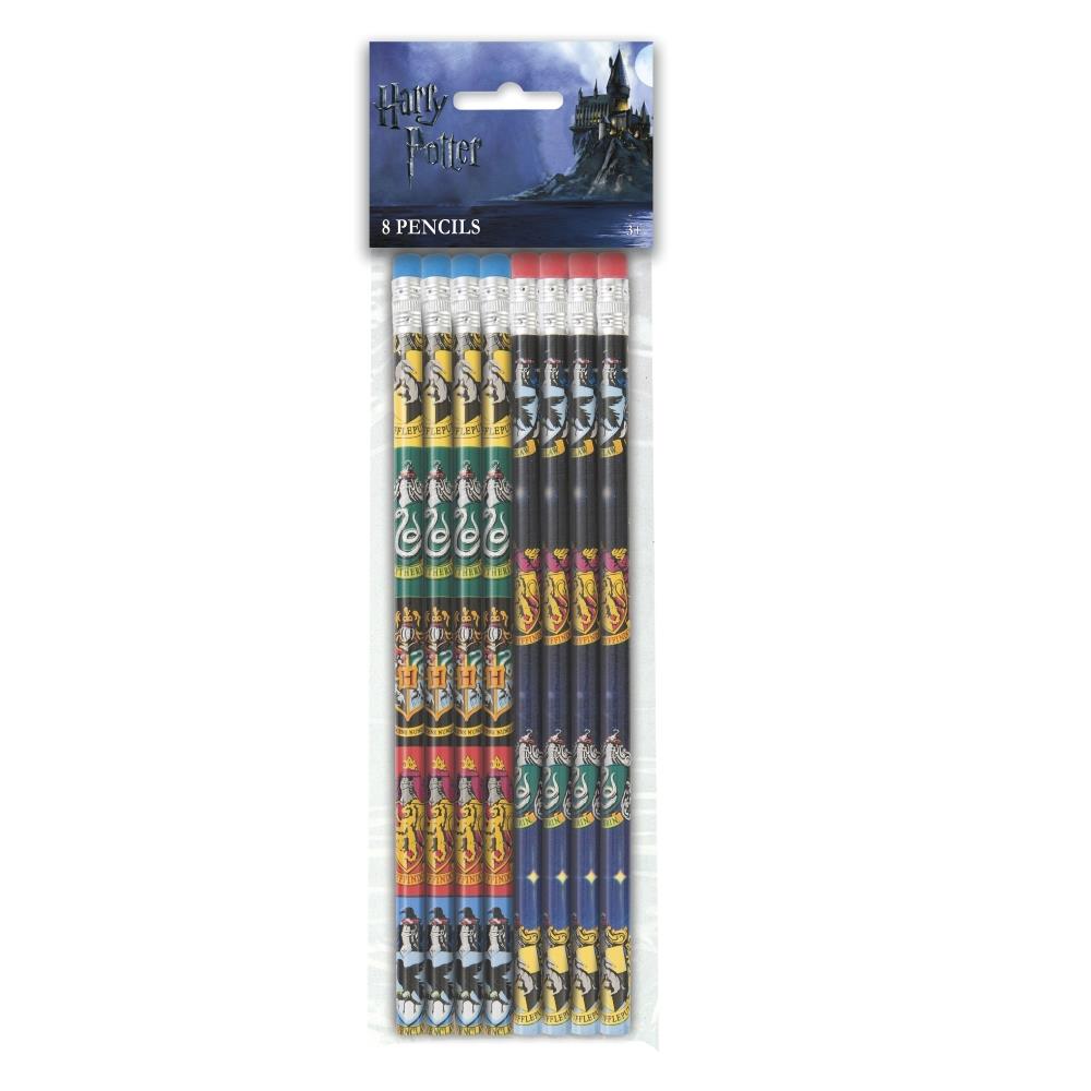 Harry Potter Pencils Pack of 8 | Party Save Smile