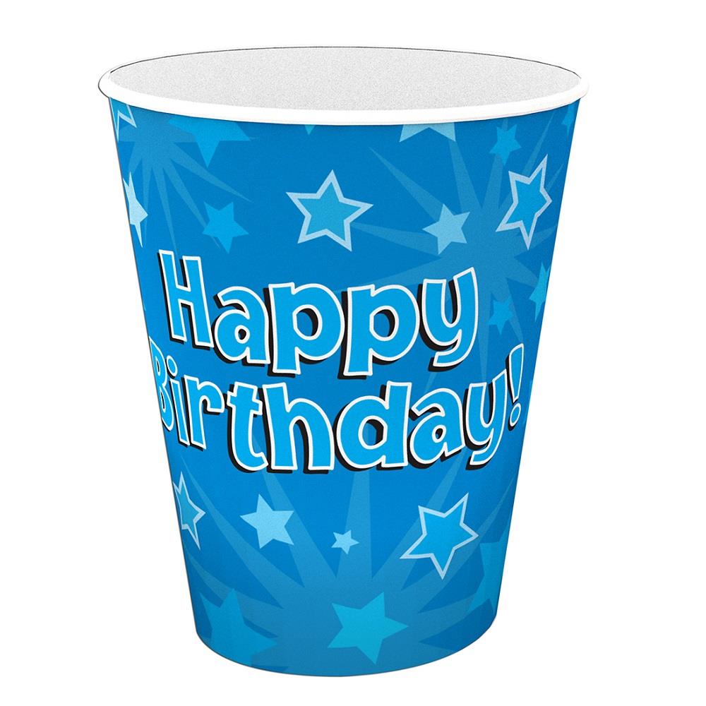 Party Packs - 8th Birthday Tableware Blue