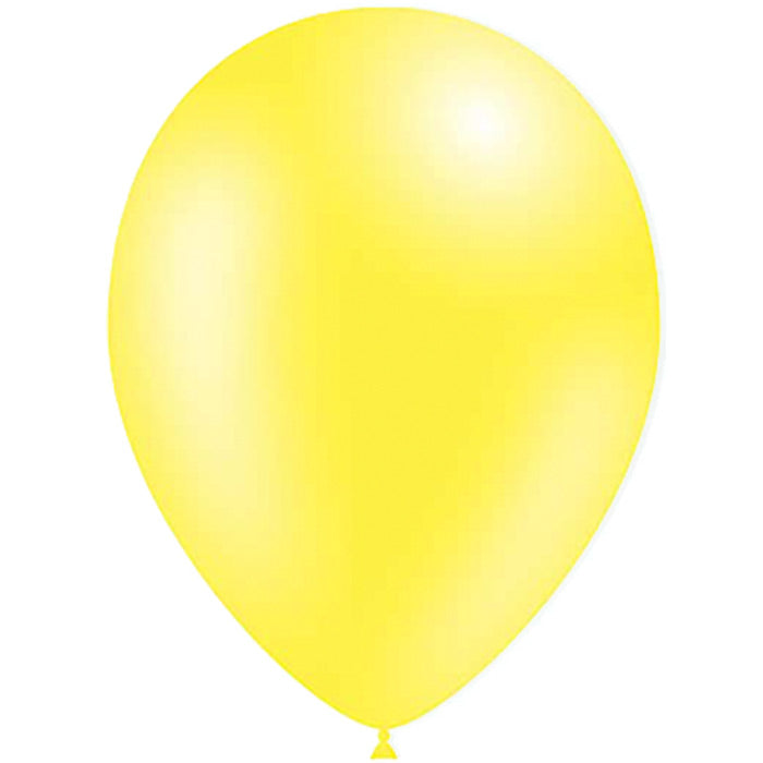 Decotex Yellow 5 Inch Latex Balloons | Party Save Smile
