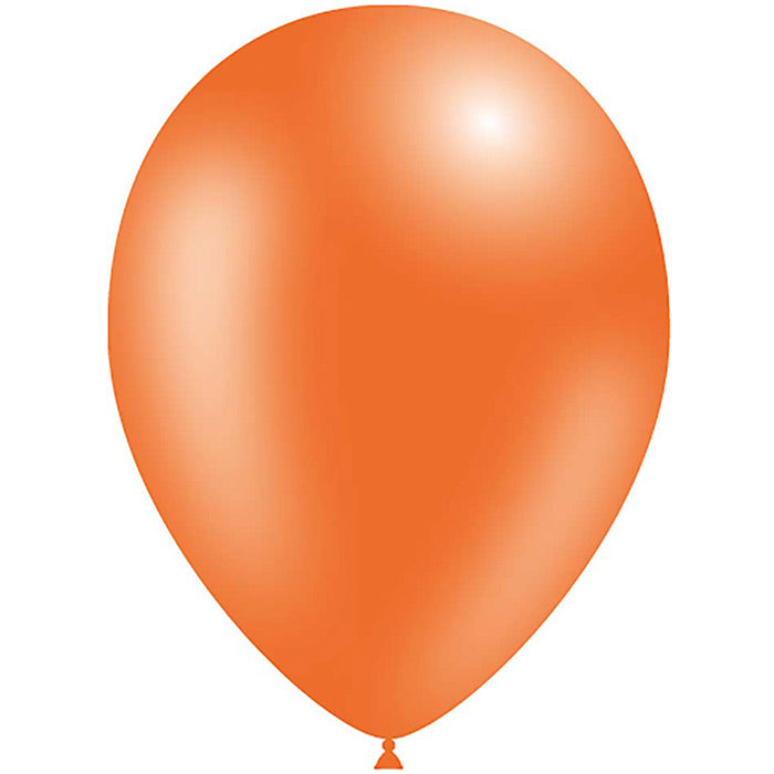 Decotex Orange Latex Balloons 5 Inch | Party Save Smile