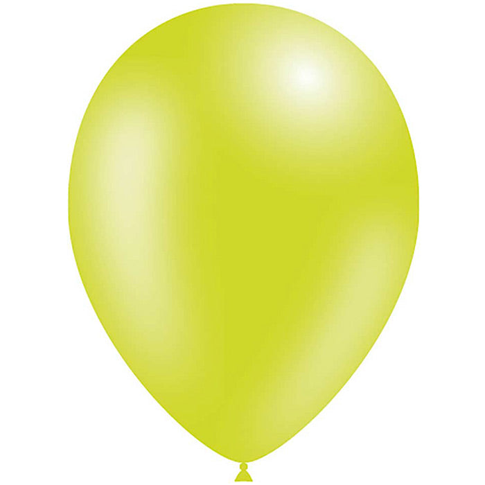 Decotex Lime Green 5 Inch Latex Balloons | Party Save Smile