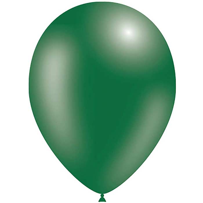 Forest Green Latex Ballloons Decotex 5 Inch | Party Save Smile