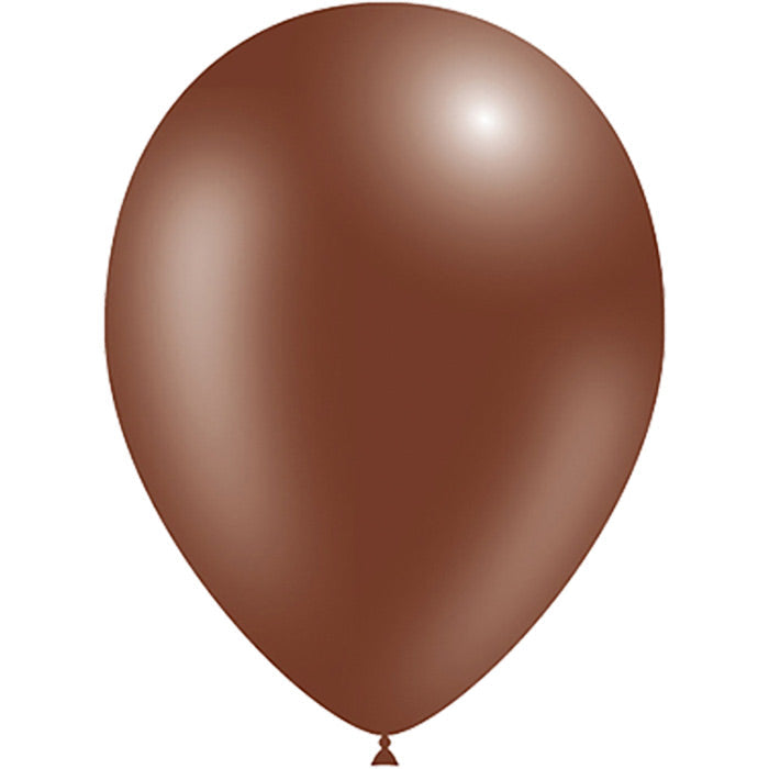 Chocolate Latex Balloons 5 Inch: Decotex Decorator | Party Save Smile