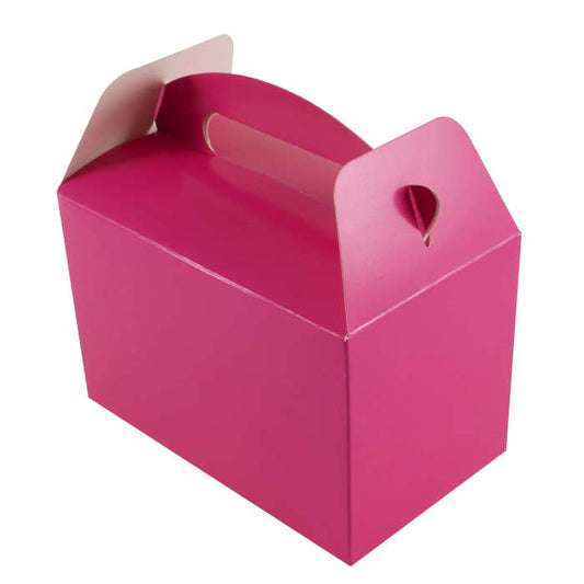 Hot Pink Party Boxes 6 Pack