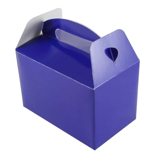 Royal Blue Party Boxes 6 Pack