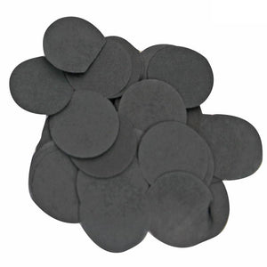 Black 25mm Paper Table Confetti Decoration 14 Grams
